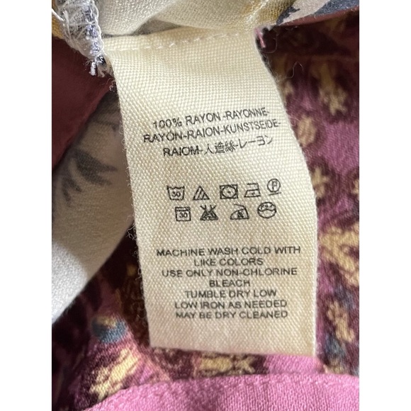 Free People Freshly Squeezed Lemon Print Blouse - Picture 7 of 7